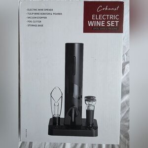 Cokunst Electric Wine Set with Accessories